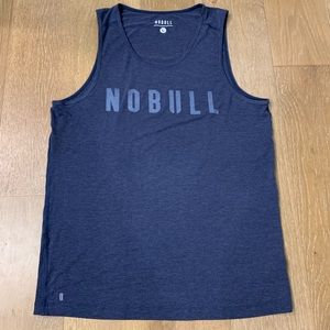 Men’s NoBull Project Navy Tank sz L